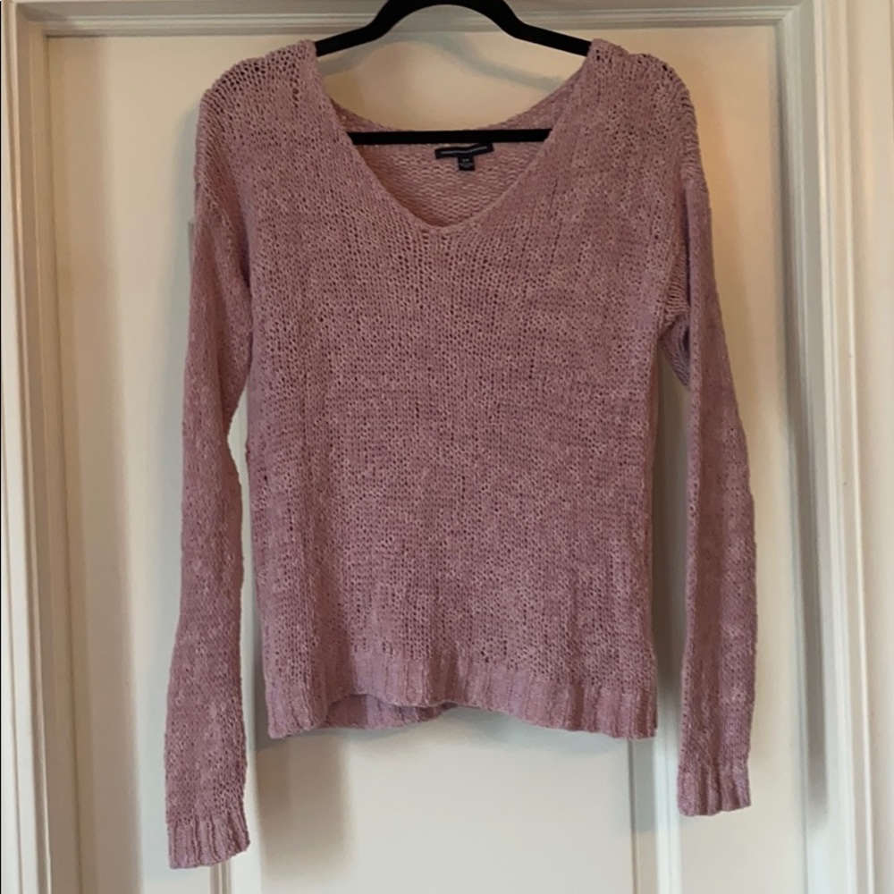 Light Purple American eagle sweater.